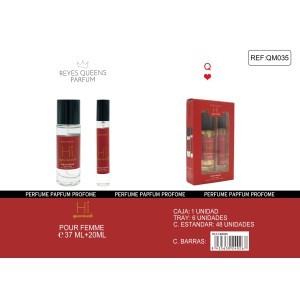 HI APASIONADA SET EAU DE PARFUM DE 37 ML + 20 ML POUR FEMME REYES QUEENS -  idc institute en gros