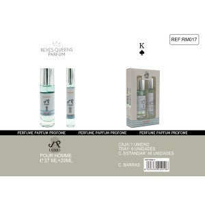 JP UOMO SET EAU DE PARFUM DE 37 ML + 20 ML REYES QUEENS -  idc institute en gros