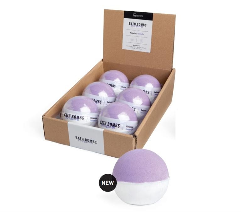 Bomba de baño de lavanda "ENERGÍA PURA" (260 g) - idc institute