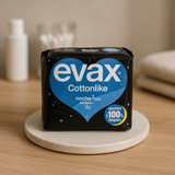 Compresas Evax Cottonlike Noche 9 Unidades - Máxima Protección Nocturna