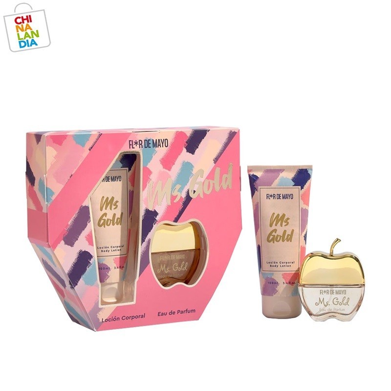 MS GOLD CAJA 2 PIEZAS - FLOR DE MAYO