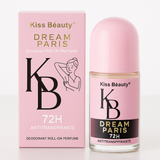 Pack 12 Desodorantes Roll-On Dream Paris 72H 50ml Kiss Beauty