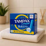 Tampax Compack Regular 16 unidades Protección confiable y cómoda