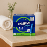 Tampax Compak Super - Protector Femenino Compacto 16 Unidades