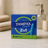 Tampax Compak Super 24 unidades - Protección y comodidad