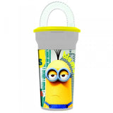 Vaso con pajita Minions