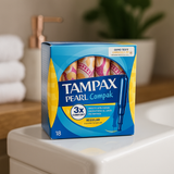 Tampax Pearl Compack Regular - 16 unidades de protección cómoda
