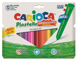12 lápices de cera CARIOCA