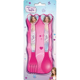 Set de 2 cubiertos Violetta