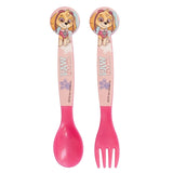 Set de 2 cubiertos Pat Patrouille para niños