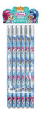 Set 6 lápices goma Shimmer Shine