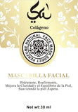 Esencia Árabe Mascarilla Facial con Colágeno , Fragancia Árabe Inspirado en Perfume Yara Moy