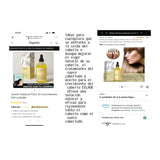 ACEITE ESENCIAL CAPILAR VEGANO FORTALECEDOR & CRECIMIENTO 60ML - EELHOE