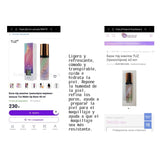 BASE DE MAQUILLAJE ARCOIRIS 3 COLORES 40ML - TUZ