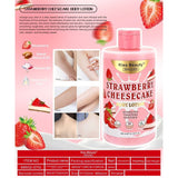 BODY LOTION STRAWBERRY CHEESECAKE 300ML - KISS BEAUTY