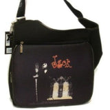 Bolso Bandolera Pesadillas Negro Elegancia y Practicidad