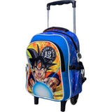 Los rodillos Mochila Dragon Ball de 40 cm ofrecen libertad de movimiento