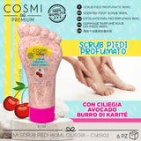 Exfoliante hidratante para pies Cosmi 180 ml