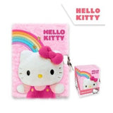Cuaderno Hello Kitty con 3D de felpa 16x21 cm