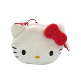 Cartera de peluche 3D Hello Kitty 10x13cm - Sanrio