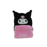 Peluche Kuromi con Mochila 3D 22x30cm - Hello Kitty Sanrio
