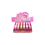 LIP OIL GLOW FRUITS (0.85€ UNIDAD) PACK 24 KISS BEAUTY
