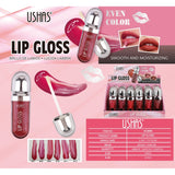PACK DE 24 BRILLOS DE LABIOS COLOR UNIFORME 5.9GR - USHAS