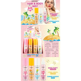 MIST HAIR & BODY 110ML - (1.65€ UNIDAD) PACK 12 KISS BEAUTY
