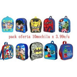 Paquete Oferta 10 Mochilas - Juguetes Furlong S L