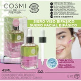 SERUM BIFÁSICO CON ÁCIDO HIALURÓNICO 45ML.  COSMÍ