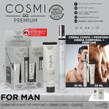 SET: AQUA EAU DE TOILETTE 35ML + LECHE CORPORAL 35ML - COSMI