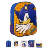 Mochila 3D Sonic 31 cm Práctico y elegante