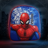 Mochila 3D Spiderman 31 cm - Oficial Spider-Man