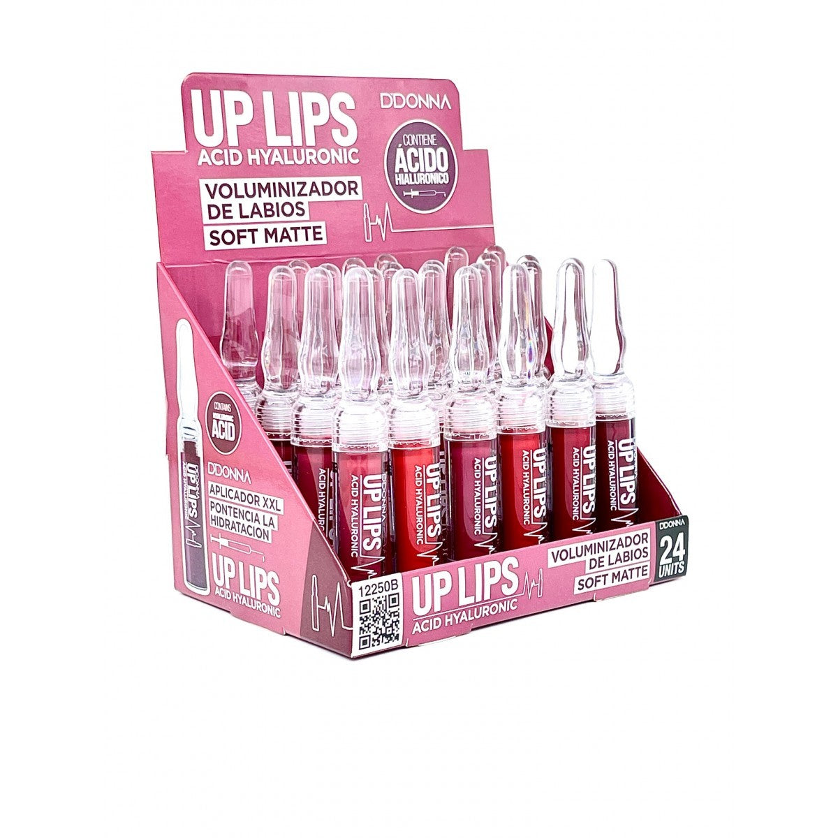 Pack de 24 Gloss pour Lèvres Volumizateur 24h - D'DONNA