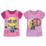 MINIONS - camiseta  4-6-8-10-12