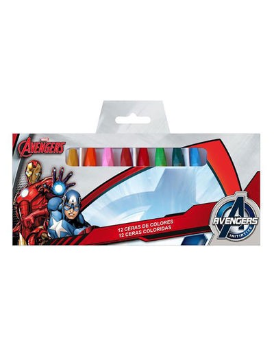Avengers -12 ceras de colores