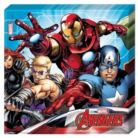 Avengers -20 servilletas papel  33cm