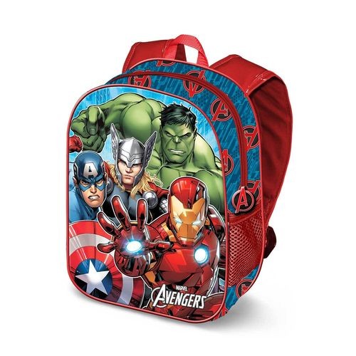 Avengers -mochila 3D  31x27x11cm