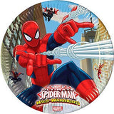 Spiderman - 8 platos papel  23cm