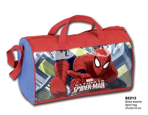 Spiderman - bolsa deporte  37x22x19cm