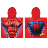 Spiderman - poncho polyester  55x110cm