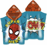 Spiderman - poncho polyester  55x110