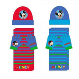 mickey - gorro bufanda guantes