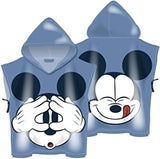 mickey - poncho polyester  55x110cm