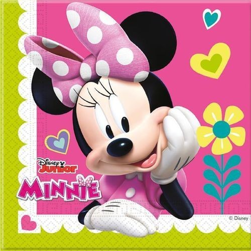 Minnie - 20 servilletas papel  33cm