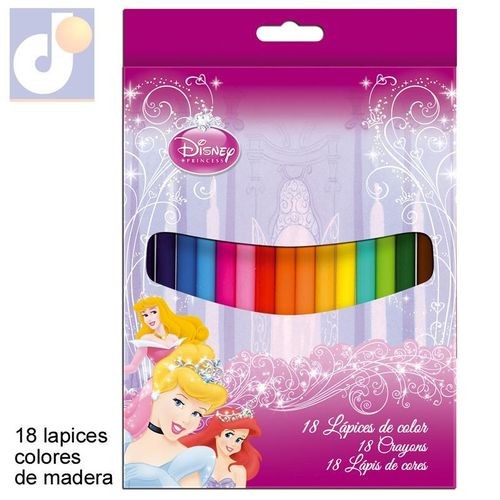 Princesa - 18 lapices color