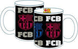 Fc Barcelona - taza ceramica  escudo colores