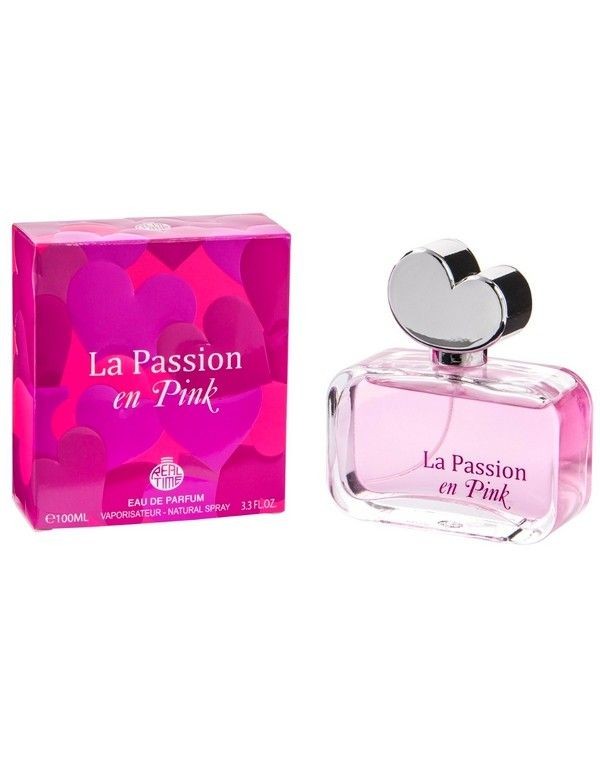 LA PASSION PINK PARA ELLA -Perfume de equivalencia Marca REAL TIME