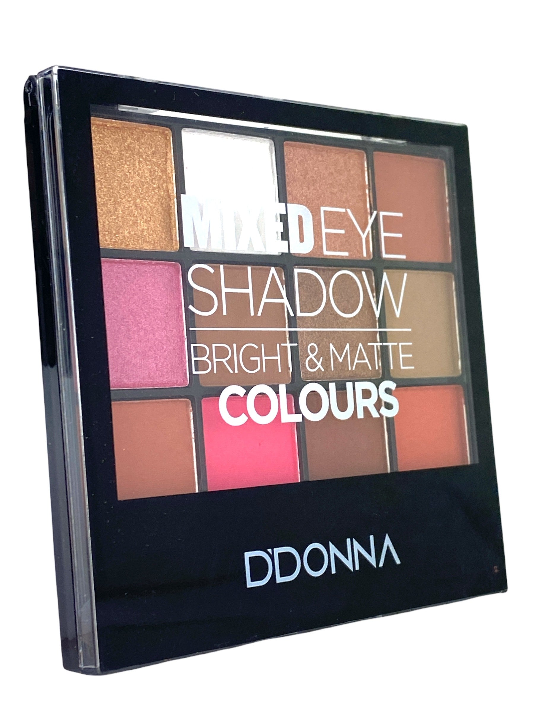 Multi-Paleta "Mixed eyeshadow" 12 colores + aplicador Nº 1 - D'Donna