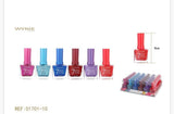 PACK DE 36 VERNIS A ONGLES 7 JOURS "Ultra Shine" - WYNIE